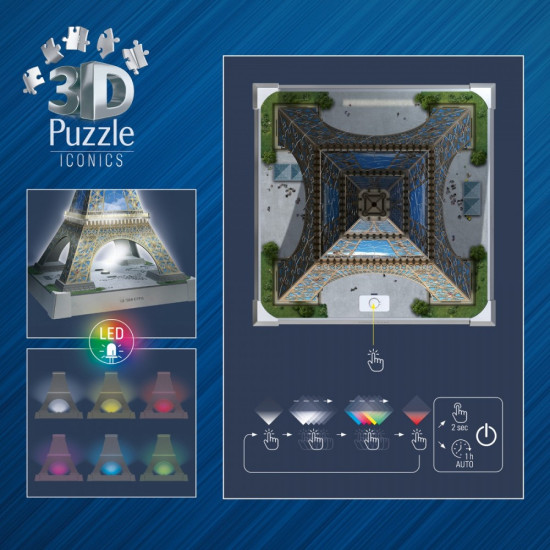 Puzzle 3D Wieża Eiffla 