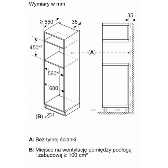 Kuchenka mikrofalowa CMA583MB0