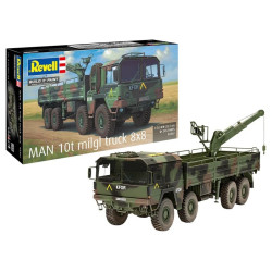 Model plastikowy Ciężarówka Man 10T Milgl 8x8 1/35