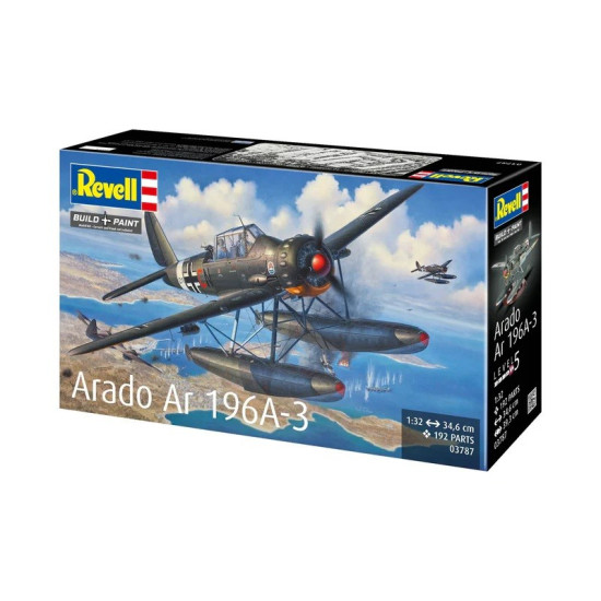 Model plastikowy Samolot ARADO AR 196A-3 Seaplane 1/32