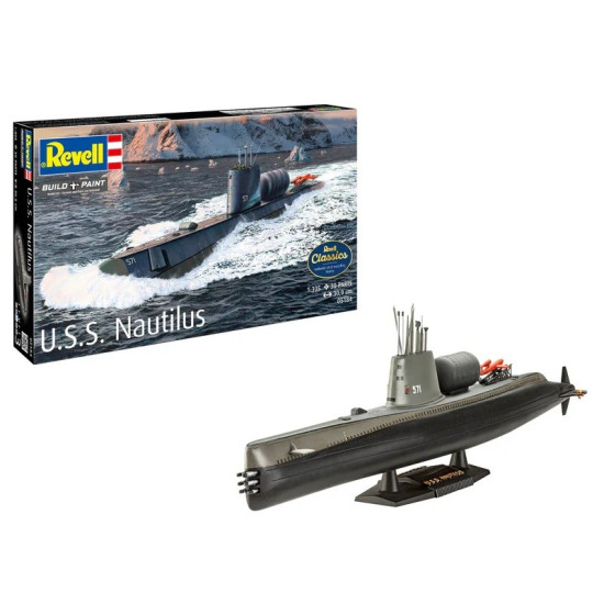 Model plastikowy Statek U.S.S. Nautilus 1/305