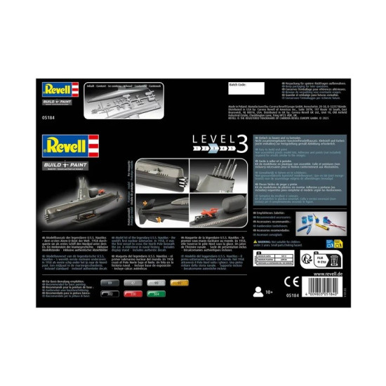 Model plastikowy Statek U.S.S. Nautilus 1/305