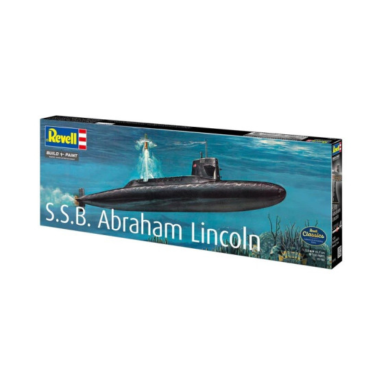 Model plastikowy Statek S.S.B. Abraham Lincoln W/IN 1/253