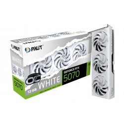 Karta graficzna GeForce RTX 5070 WHITE OC 12GB GDDR7 192bit 3DP/HDMI