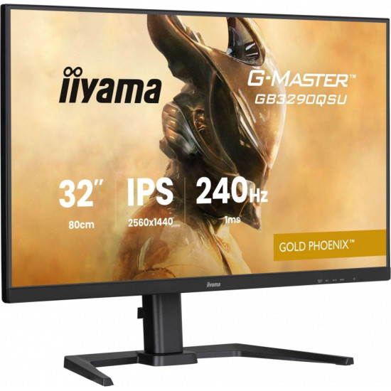 Monitor 32 cale GB3290QSU-B1 1ms,IPS,240Hz,2xHDMI,DP,400cd,1000:1,   USB HUBx4, 2x2W, HAS, 