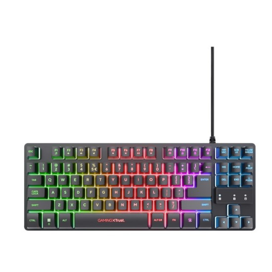 Podświetlana klawiatura gamingowa GTX 833 Thado TKL czarna 