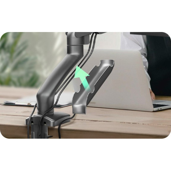 Uchwyt dla monitora IB-MS203-T do 32 cali 2-9KG 