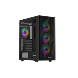 Obudowa Genesis Diaxid 605 ARGB MIDI TOWER USB-C Czarna 