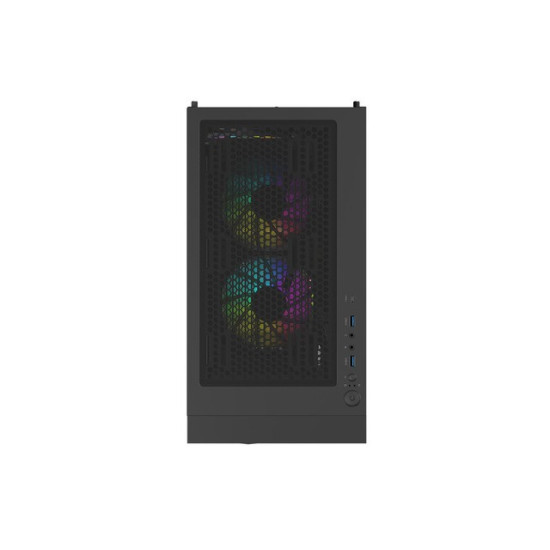 Obudowa Genesis Diaxid 605 ARGB MIDI TOWER USB-C Czarna 