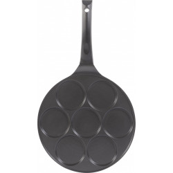 Patelnia Aluminiowa na 7 placków z powłoka non-stick 27cm 