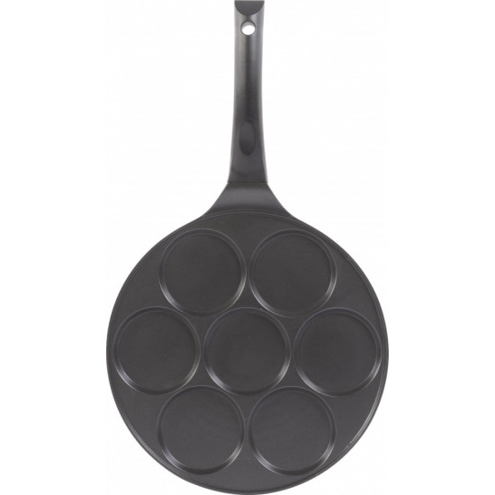Patelnia Aluminiowa na 7 placków z powłoka non-stick 27cm 