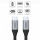 Kabel USB-C - USB-C PD, 10Gbps, 4K60Hz, 1m, M/M; C14082ABK 