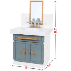 Pierwszy łazienkowy zlew