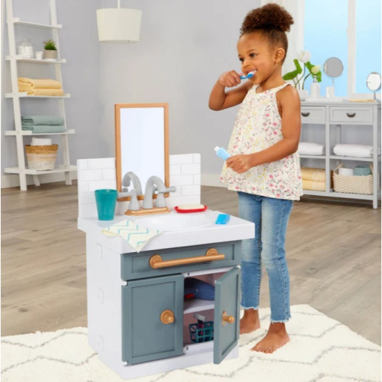 Pierwszy łazienkowy zlew