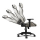 Fotel gamingowy GXT 723B Ruya materiałowy beżowy
