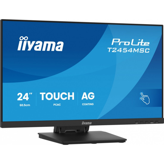 Monitor 24 cale T2454MSC-B3AG 10 PKT. POJ,IPS,HDMI,DP,300cd,FHD,2xUSB,2x2W, 