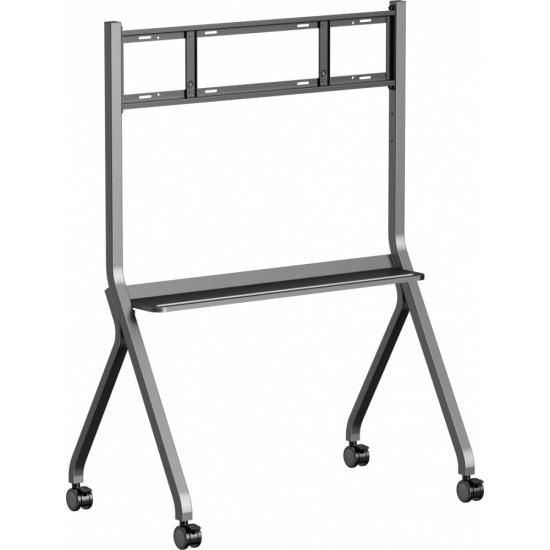 Stojak na kółkach MD-CART02-S1 55-86 cali Czarny