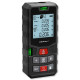 Cyfrowy dalmierz laserowy z poziomicą | podświetlany LCD | 120m 