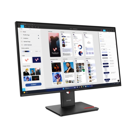 Monitor 31.5 ThinkVision T32UD-40 z kamerą 64B0ZAT1EU