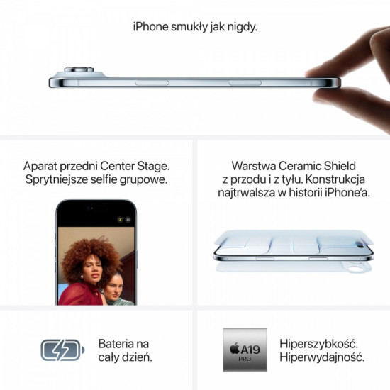 iPhone Air 1 TB Jasne złoto