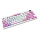 Klawiatura gamingowa Forge GK600 TKL W Violet US 