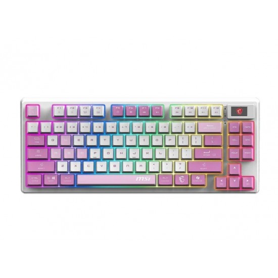 Klawiatura gamingowa Forge GK600 TKL W Violet US 