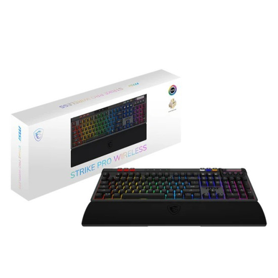 Klawiatura gamingowa Strike Pro W Silent US 