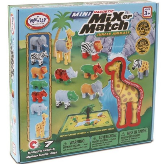 Zestaw Malblo Magnetic Mini Zwierzęta z dżungli 