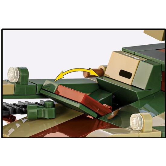 Klocki Light Tank 7TP 669 elementów