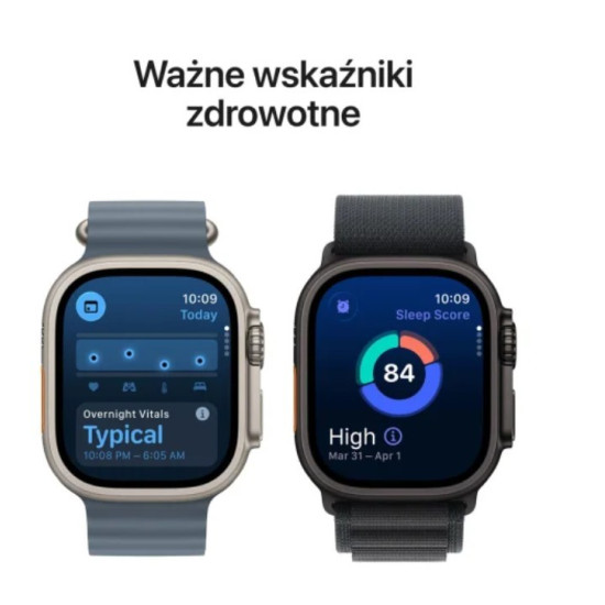 Watch Ultra 3 GPS + Cellular, koperta 49 mm z tytanu w kolorze naturalnym, bransoleta mediolańska z tytanu w kolorze naturalnym - rozmiar L