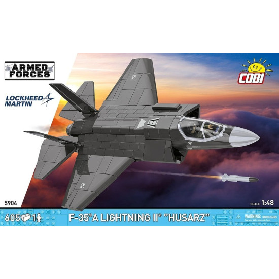 Klocki F-35A Lightning II 605 elementów