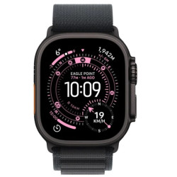 Watch Ultra 3 GPS + Cellular, koperta 49 mm z tytanu w kolorze czarnym, opaska Alpine w kolorze czarnym - rozmiar M