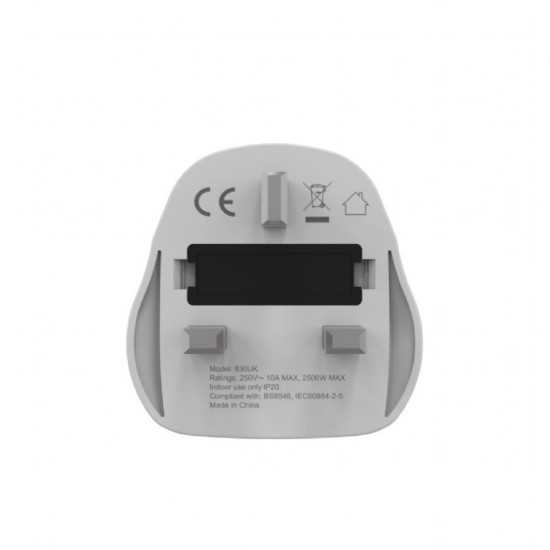 Adapter sieciowy UK świat 10A 