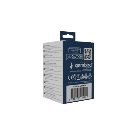 Adapter sieciowy UK świat 10A 