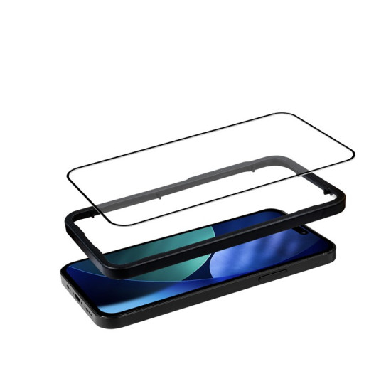 3D Armour Glass - Szkło hartowane iPhone 17 Pro Max + ramka instalacyjna