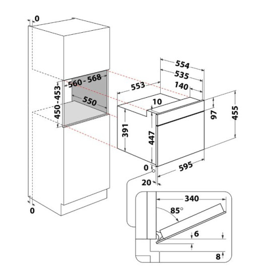 Kuchnia mikrofalowa WMW57DHMX 