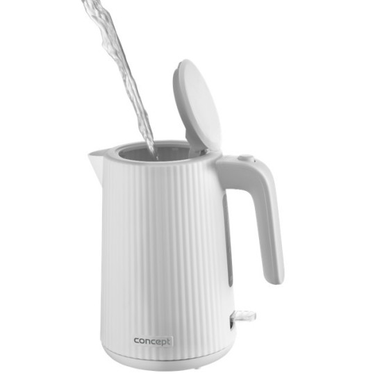 Czajnik plastikowy 1,7L RK2390 biały 