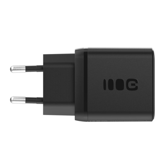 Ładowarka sieciowa 30W 1xUSB-C 1xUSB-A czarna