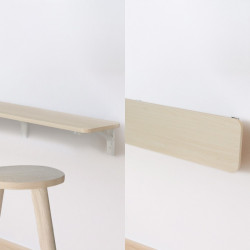 Składana półka 100x20cm MC-129 WD 