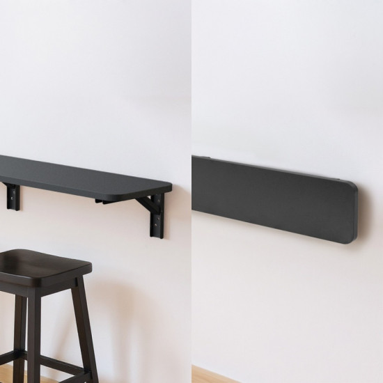 Składana półka MC-129 B 100x20 cm 