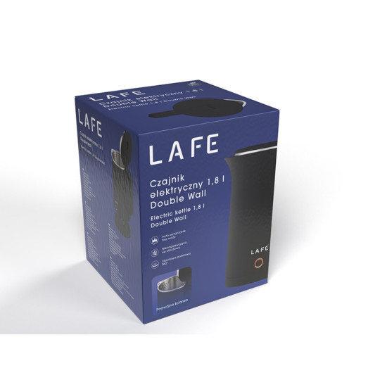 Czajnik elektryczny z podwójną ścianką Double Wall Czarny