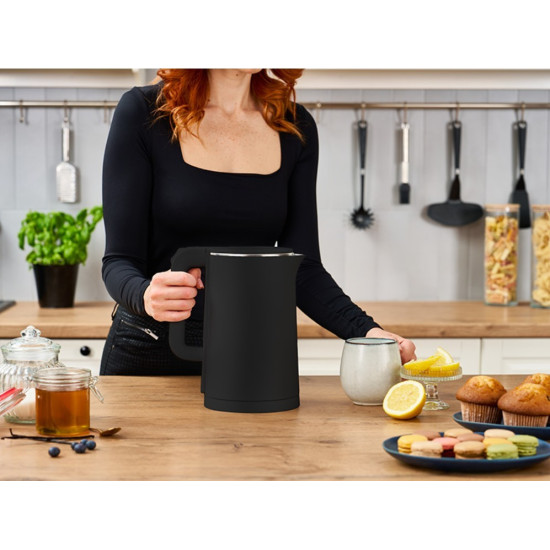 Czajnik elektryczny z podwójną ścianką Double Wall Czarny