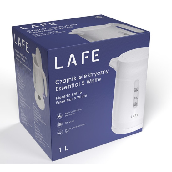 Czajnik elektryczny 1L Essential S White 