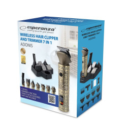 Maszynka do strzyżenia włosów bezprzewodowa 7W1 ADONIS 