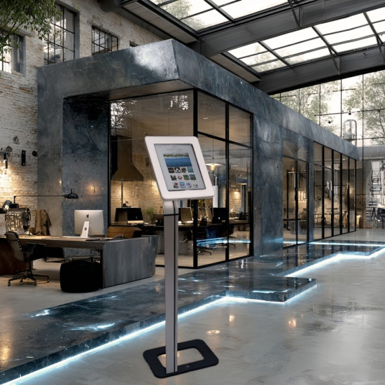 Stojak, uchwyt reklamowy do tabletu, podłogowy z blokadą MC-645 , 9.7-10.1 cali, uniwersalny