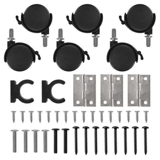 Składane biurko stolik MC-126 B blat 100x58 cm, max 50kg Czarne