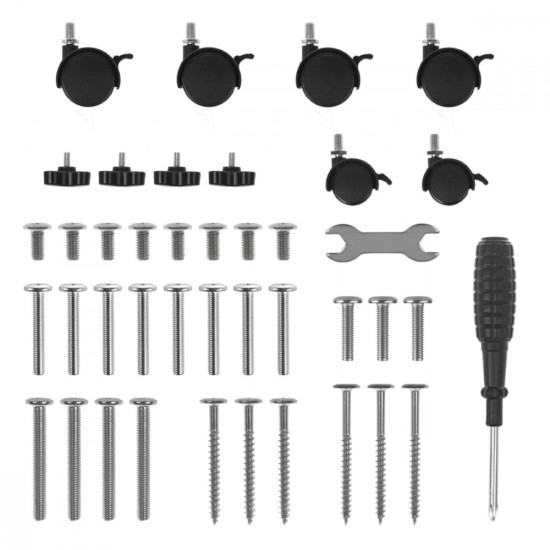 Mobilne biurko regulowane MC-124 W regulacja wysokości 67-115cm, max 50kg, blat 80x60 cm 