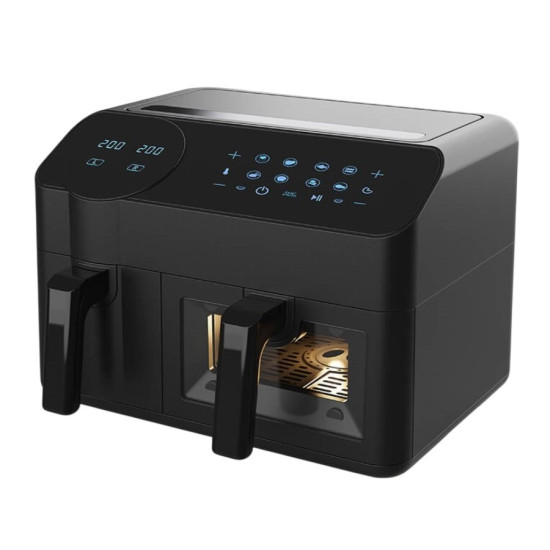 Frytownica beztłuszczowa podwójna 3,5l + 6l  2400W  MR-760