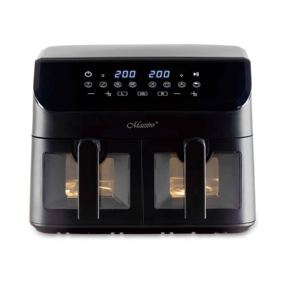 Frytownica beztłuszczowa podwójna 4,5l + 4,5l  2000W  MR-758