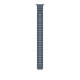 Przedłużka do paska Ocean w kolorze marynarskiego granatu do koperty 49 mm - elementy z tytanu w kolorze czarnym